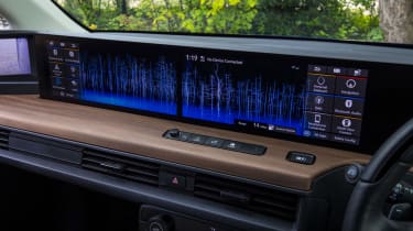 Honda e interior touchscreen